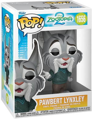 Funko pop! disney: zootopia 2 - pawbert lynxley #1656