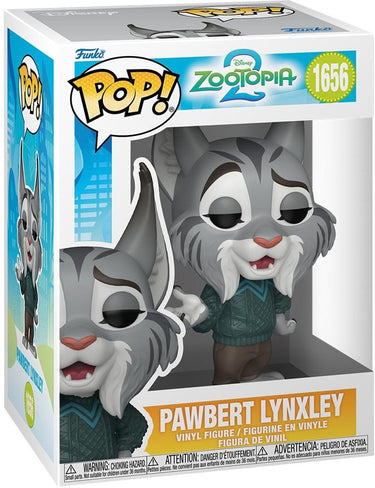 Funko pop! disney: zootopia 2 - pawbert lynxley #1656