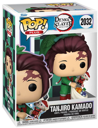 Funko demon slayer tanjiro kamado vinylfiguur 2032 unisex pop! - neutraal - standard