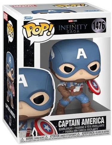 Funko pop marvel: the infinity saga - captain america pop #1476