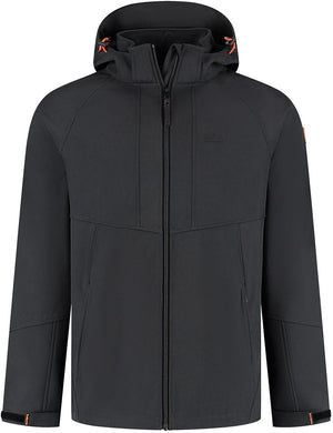 Kjelvik outdoorjas rik zwart