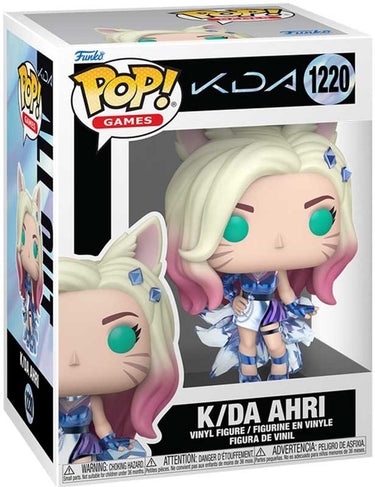 Funko league of legends k da ahri vinylfiguur 1220 unisex pop! - neutraal - standard