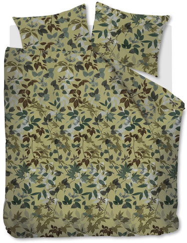 Beddinghouse gigi dekbedovertrek - tweepersoons - 200x200 220 cm - groen
