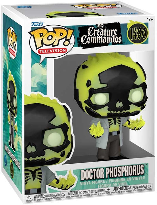 Funko pop! dc comics: creature commandos - doctor phosphorus
