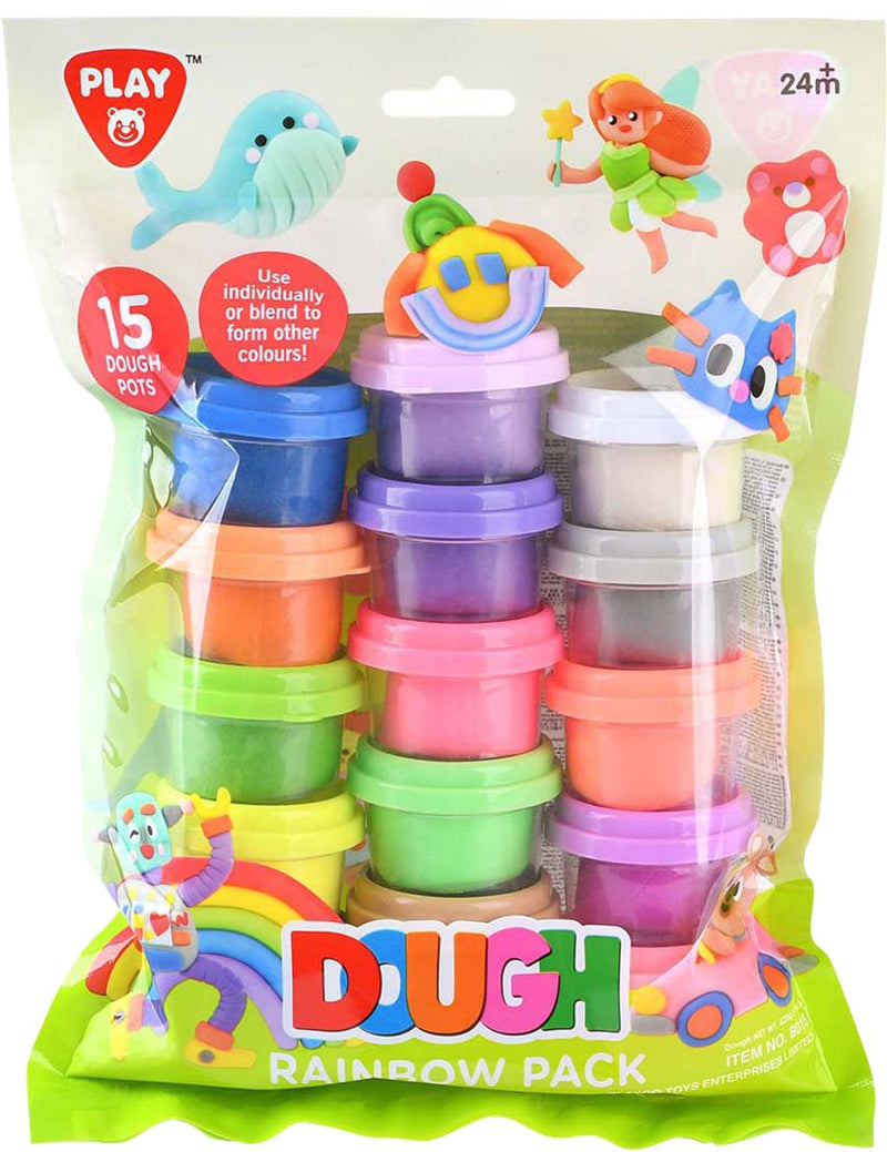 Chargez l'image dans la visionneuse de la galerie, Playgo rainbow kleiset - 15 kleipotjes
