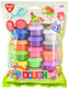 Playgo rainbow kleiset - 15 kleipotjes