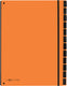 Pagna sorteermap trend 12 tabs a4 oranje