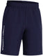 Under armour ua tech woven wordmark short unisex sportbroek - navy - wit