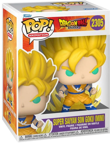 Funko dragon ball super saiyan son goku (mini) (chase edition mogelijk!) vinylfiguur 2305 unisex pop! - neutraal - standard