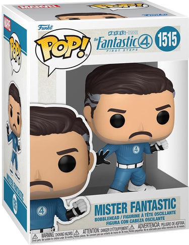 Funko pop marvel: fantastic four: first steps - mister fantastic pop #1515