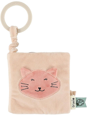 Trixie sensorisch buggyboekje mrs. cat â€“ 3m+ â€“ met spiegel texturen