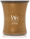 Woodwick - precious metals - volcanic orris - medium geurkaars - brons
