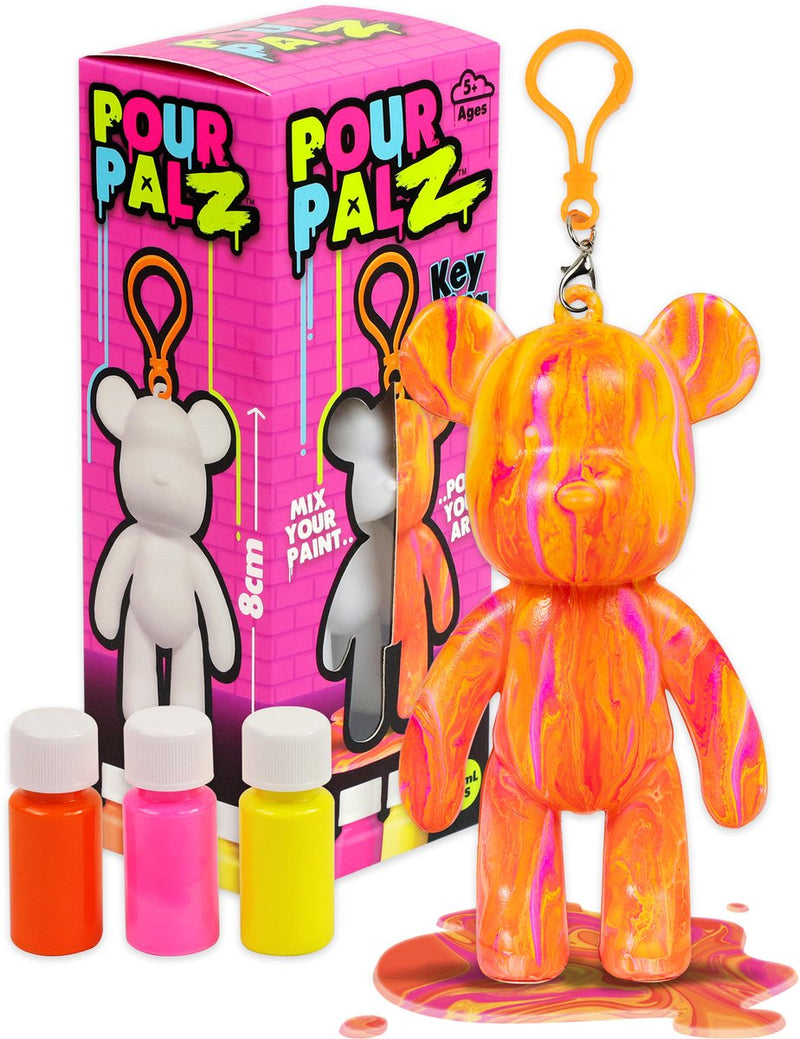 ギャラリービューアに画像をロードする, Gear2play pour palz mini paint bear sleutelhanger - gietverfset

