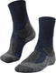 Falke tk1 cool anti-blaar dik lyocell functioneel materiaal wandelsokken heren blauw - maat 44-45