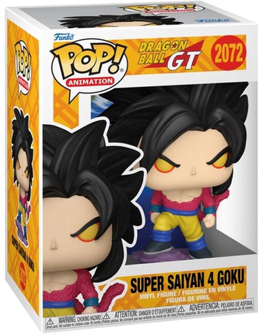 Funko pop animation: dragon ball gt - super saiyan 4 goku pop #2072