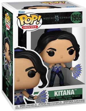Funko mortal kombat kitana vinyl figur 1959 unisex pop! - neutraal - standard