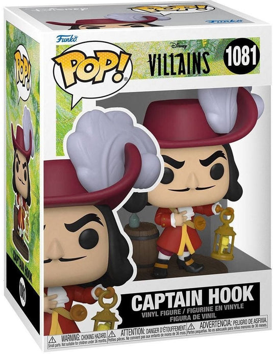 Funko pop disney: villains - captain hook - pop