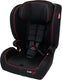 Carkids i-size autostoeltje jessie - voldoet aan i-size r-129 norm - voor kinderen van 76 tot 150cm - met isofix top tether aansluiting - zwart rood