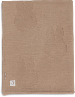 Jollein baby deken wieg - 75x100cm - miffy - biscuit velvet