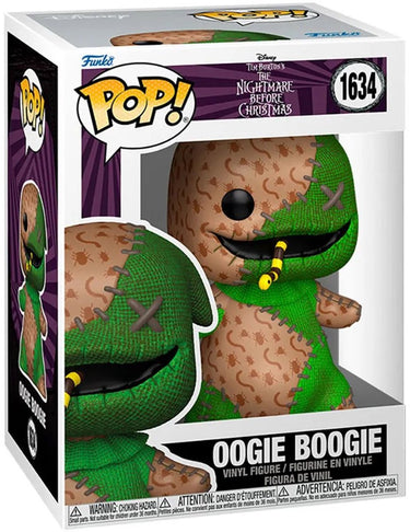 Funko the nightmare before christmas oogie boogie vinylfiguur 1634 unisex pop! - neutraal - standard