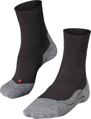 Falke ru4 anti-blaar katoen functioneel materiaal hardloopsokken dames zwart - maat 37-38