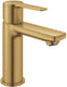 Grohe lineare new xs-size wastafelmengkraan – push-open – ecojoy – fastfixation plus – geborsteld cool sunrise