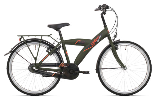 Bikefun kinderfiets 26 bike fun urban - mat groen