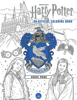 Isbn harry potter: ravenclaw house pride: the official coloring book boek kunst design engels paperback 64 pagina's