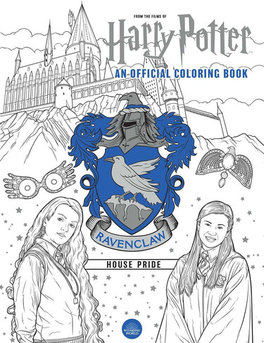 Isbn harry potter: ravenclaw house pride: the official coloring book boek kunst design engels paperback 64 pagina's