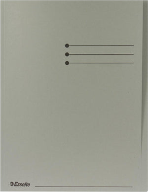 Esselte 100% gerecycled kartonnen inlegmappen - a4 - 100 stuks - multicolor