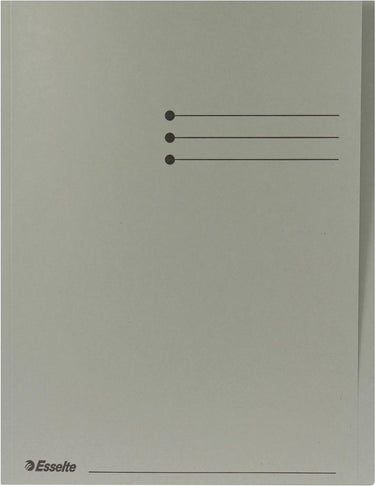 Esselte 100% gerecycled kartonnen inlegmappen - a4 - 100 stuks - multicolor