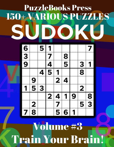 Puzzlebooks press sudoku 3 - puzzlebooks press sudoku - volume 3