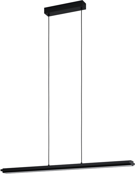 Eglo cambulos hanglamp - led - 93,5 cm - zwart wit - dimbaar