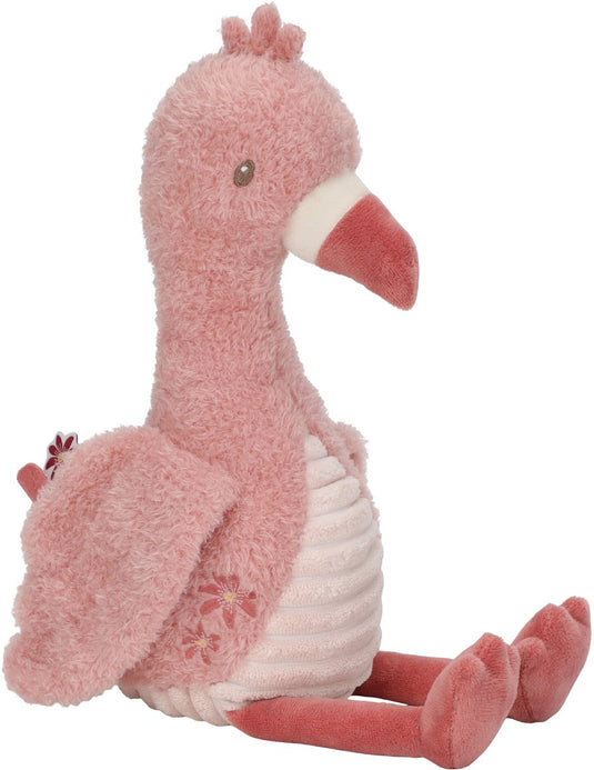 Little dutch safari friends knuffel flamingo 35cm