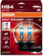 Osram night breaker laser - halogeenlamp - hb4 - 150% heldere licht - 20% witter