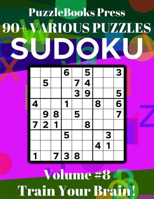 Puzzlebooks press sudoku – volume 8