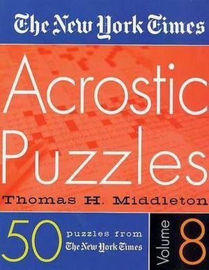 The new york times acrostic puzzles