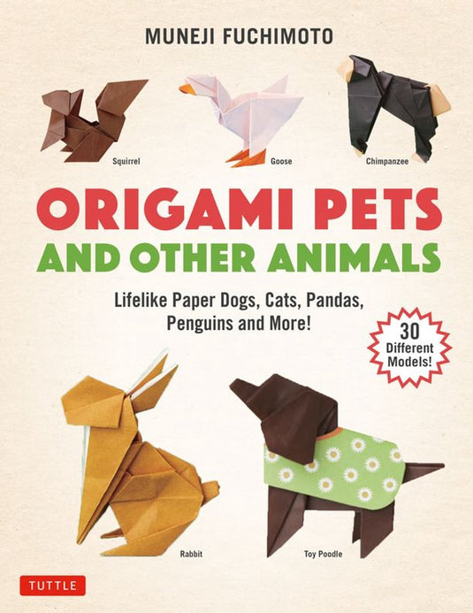 Origami pets and other animals