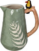 Hd collection vaas vogel aardewerk 18,5x12,5x22,2cm