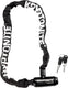 Kryptonite keeper 585-ketting met geïntegreerd slot – kettingslot fiets – fietsslot met ketting elektrische fiets – 85 cm – staal – zwart