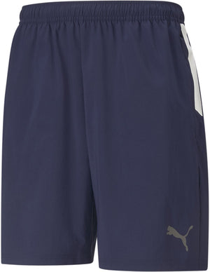 Puma teamliga sideline shorts heren sportbroek - peacoat- black- white