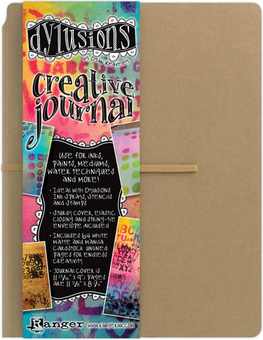 Dylusions - creative journal - bruin - 30x22cm