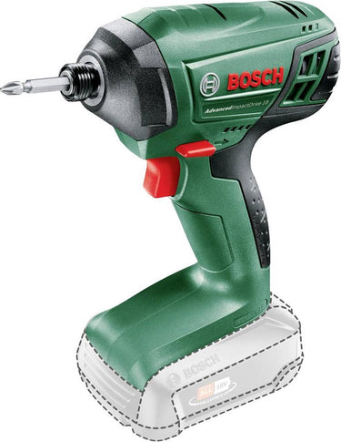 Bosch advancedimpactdrive 18 accu slagmoeraanzetter - incl. dubbele schroefbit - zonder 18 v accu en oplader