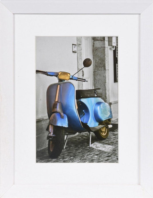 Henzo fotolijst - - umbria - fotomaat 15x20 cm - wit