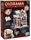 Buki france buki - modelbouwpakket - diorama - hout - thema bibliotheek