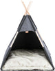 Trixie - schuilplaats tipi - vilt - antraciet - 70x70x70 cm