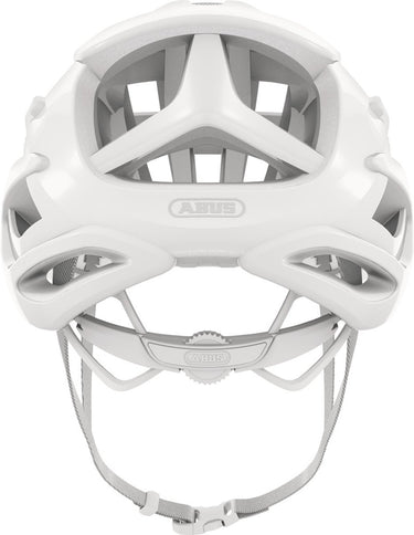 Abus fietshelm airbreaker pure white m - 52-58 cm - wit - geschikt voor gebruik op racefietsen - gravelbikes - 210 g