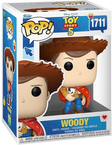 Funko pop disney: toy story 5 - woody - pop #1711