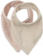 Jollein slab bandana silk rose sand (2pack)