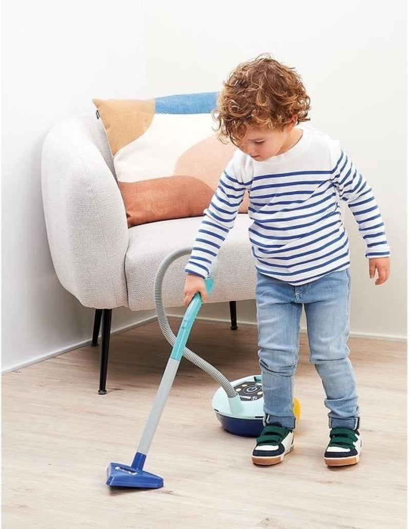 Cargue la imagen en el visor de la galería, Écoiffier ecoiffier clean home speelgoed stofzuiger blauw

